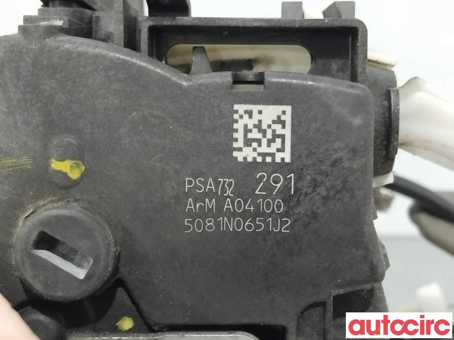 Låsekasse venstre foran til Peugeot 3008 2009-2016 (Type I) (PEUGEOT|9135HF|PSA732291|9800623180)