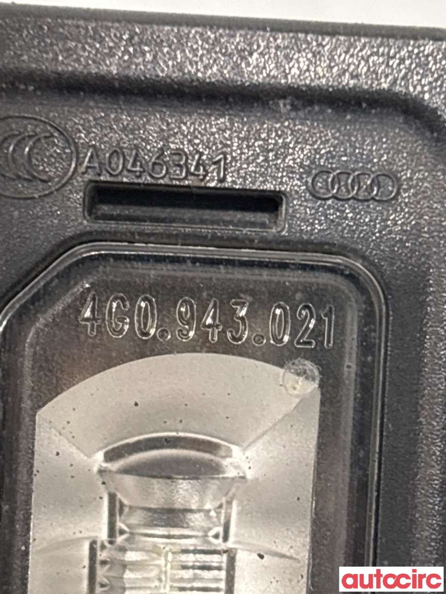 Skiltlys til Audi A4 2007-2014 (Type IV) (B8) (B8) (AUDI|4G0943021|)