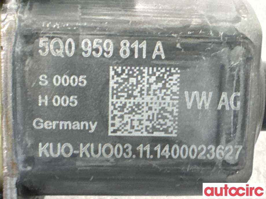 Ruteheis til Škoda Octavia 2013-2016 (Type III, Fase 1) (SKODA|5Q0959811A|0130822725|5Q0959407E)
