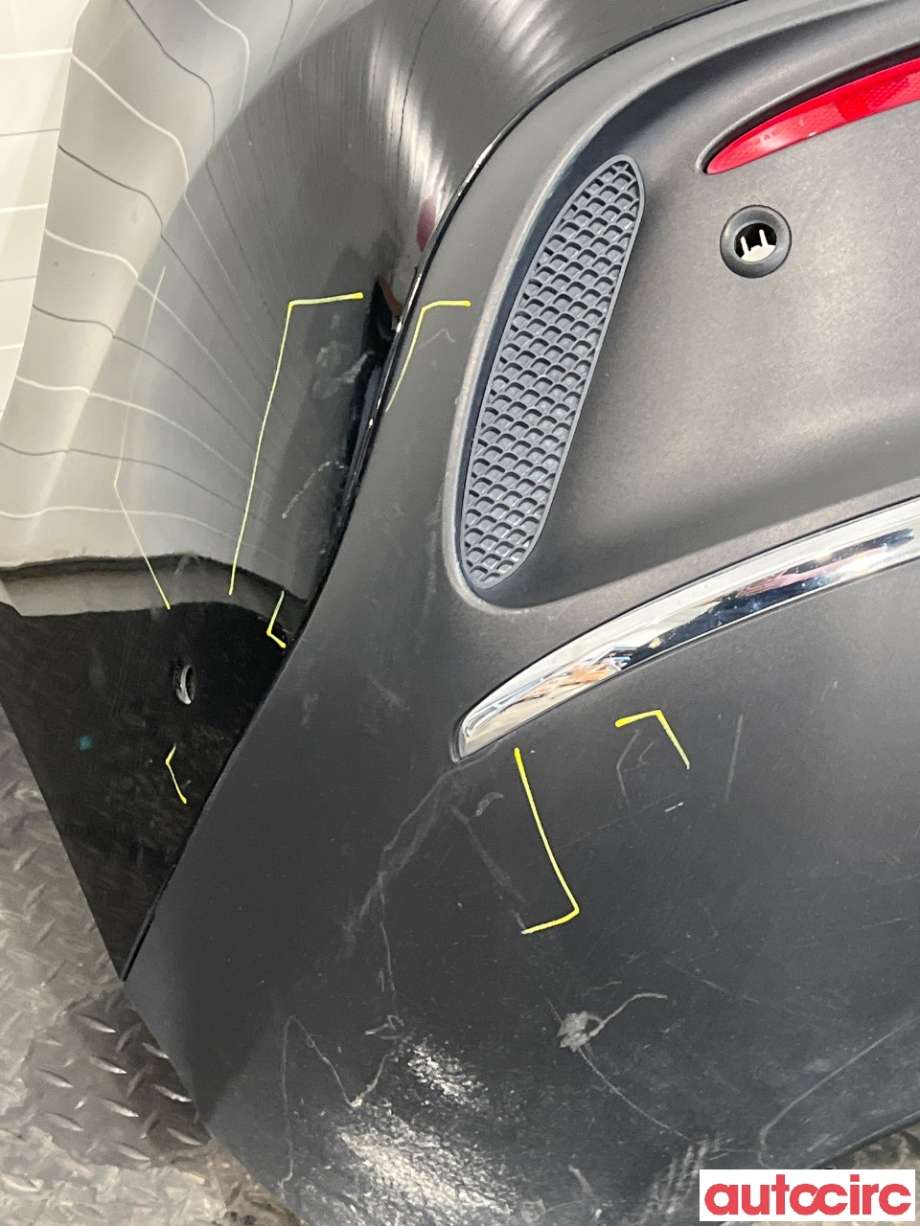 Støtfanger bak til Mercedes EQC 2019-->>  (MERCEDES|A2938801701|A2938852101)