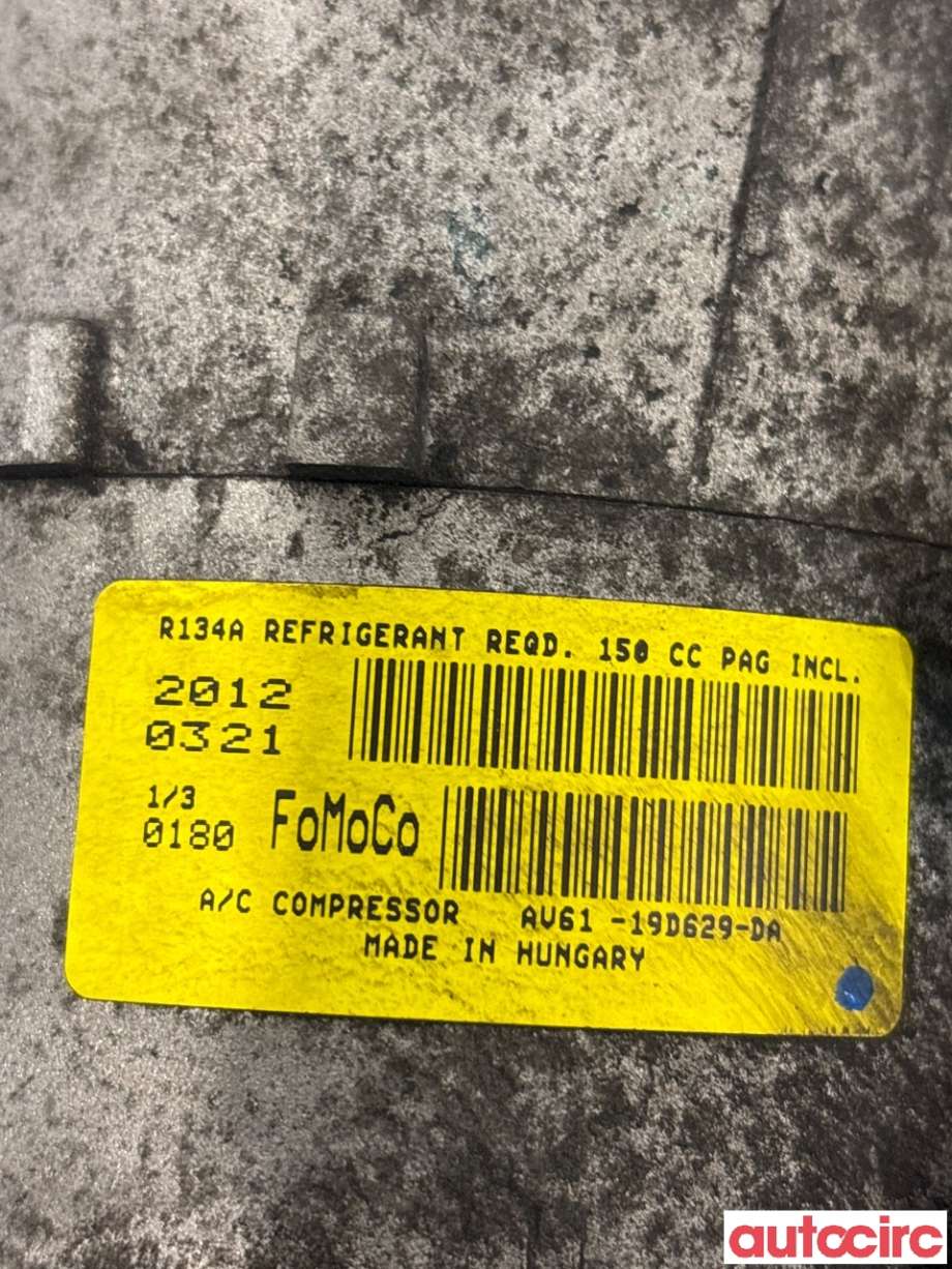 Aircondition kompressor til Ford C-Max 2010-2015 (Type II, Fase 1) (FORD|1852378||AV61-19D629-DA)