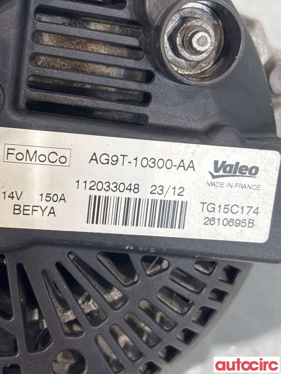 Dynamo til Ford Mondeo 2011-2014 (Type IV, Fase 2) (FORD|1678608|TG15C174|AG9T-10300-AA)
