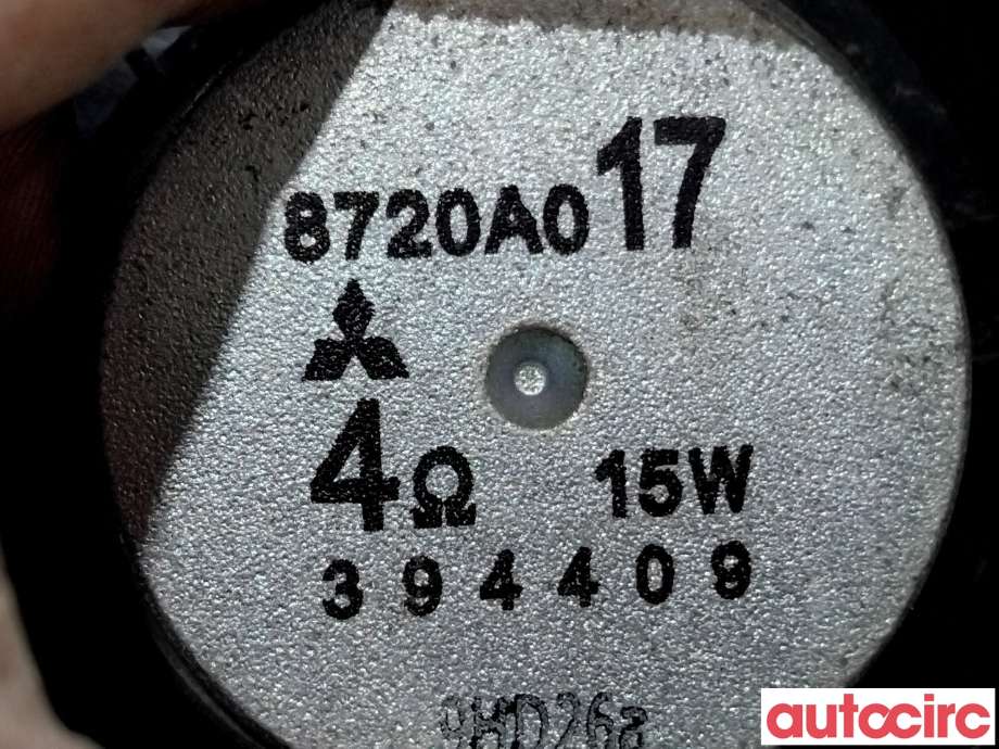 Bilstereo høyttaler til Mitsubishi Outlander 2010-2012 (Type II, Fase 2)  (MITSUBISHI|8720A017|)