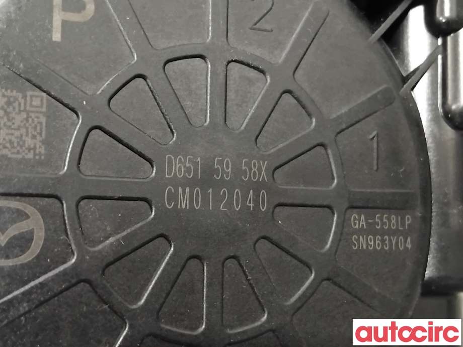 Ruteheis venstre foran til Mazda CX-5 2012-2017 (Type I)  (MAZDA|D651-59-58XB||D6515958X)