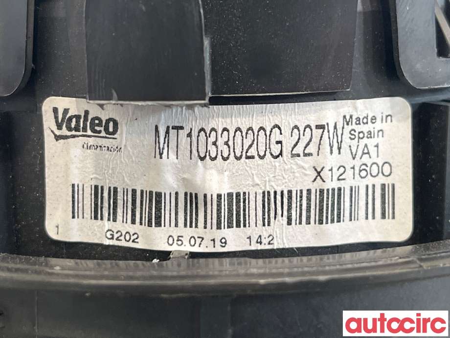Varmeapparat motor til Nissan Leaf 2018-->> (Type II)  (NISSAN|272264FA0A|MT1033020G)