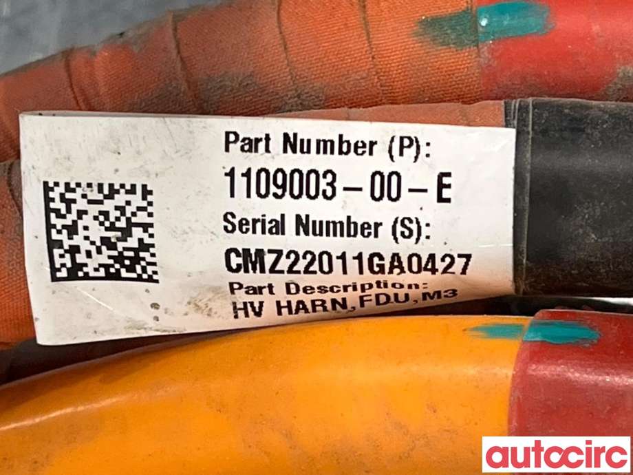 Kabel høy volt (HV) hybrid til Tesla Model 3 2018-2023 (Fase 1)  (1109003-00-E)