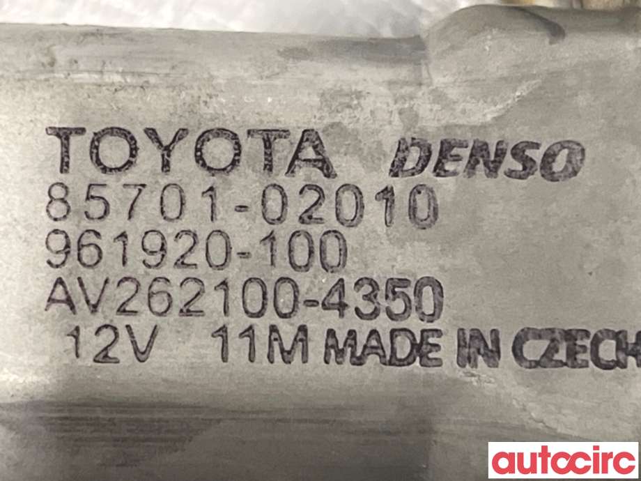 Ruteheis venstre bak til Toyota Avensis 2009-2015 (Type III, Fase 1)  (TOYOTA|6984005130|961920-100|85701-02010)