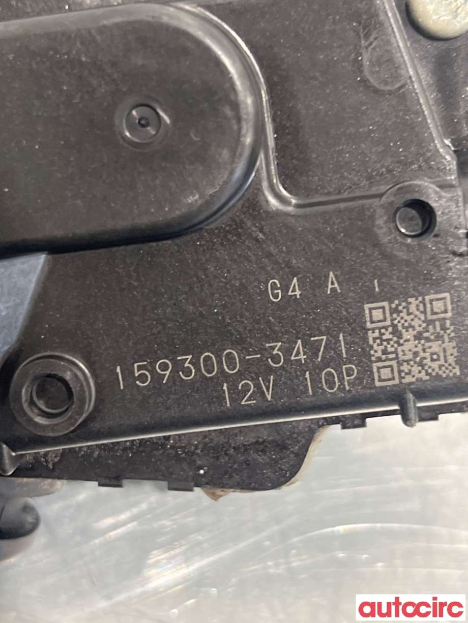 Viskermotor frontrute til Mitsubishi Outlander 2012-2015 (Type III, Fase 1)  (MITSUBISHI|8250A609|159300-3471|)