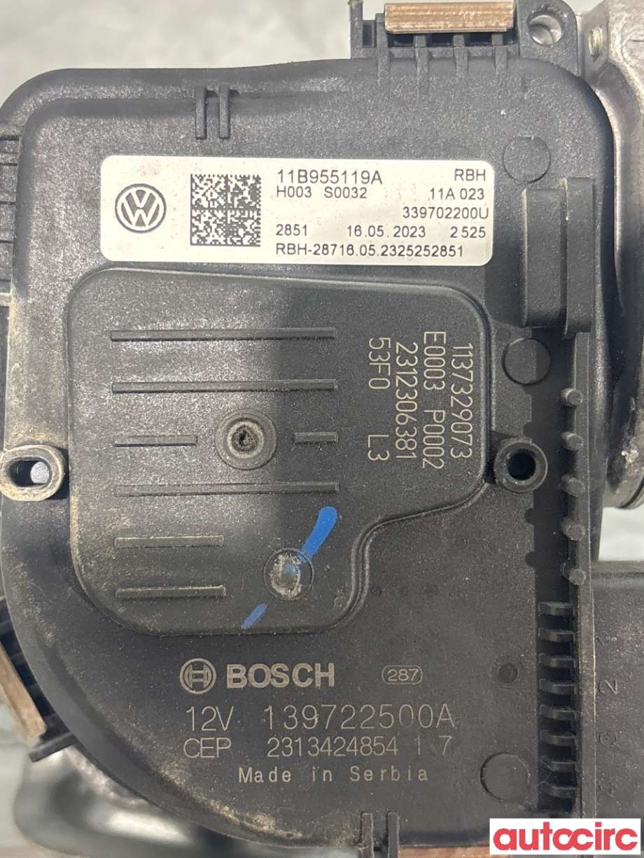 Viskermotor frontrute til VW ID.4 2020-->> (VOLKSWAGEN|11B955023A|139722500A|11B955119A)