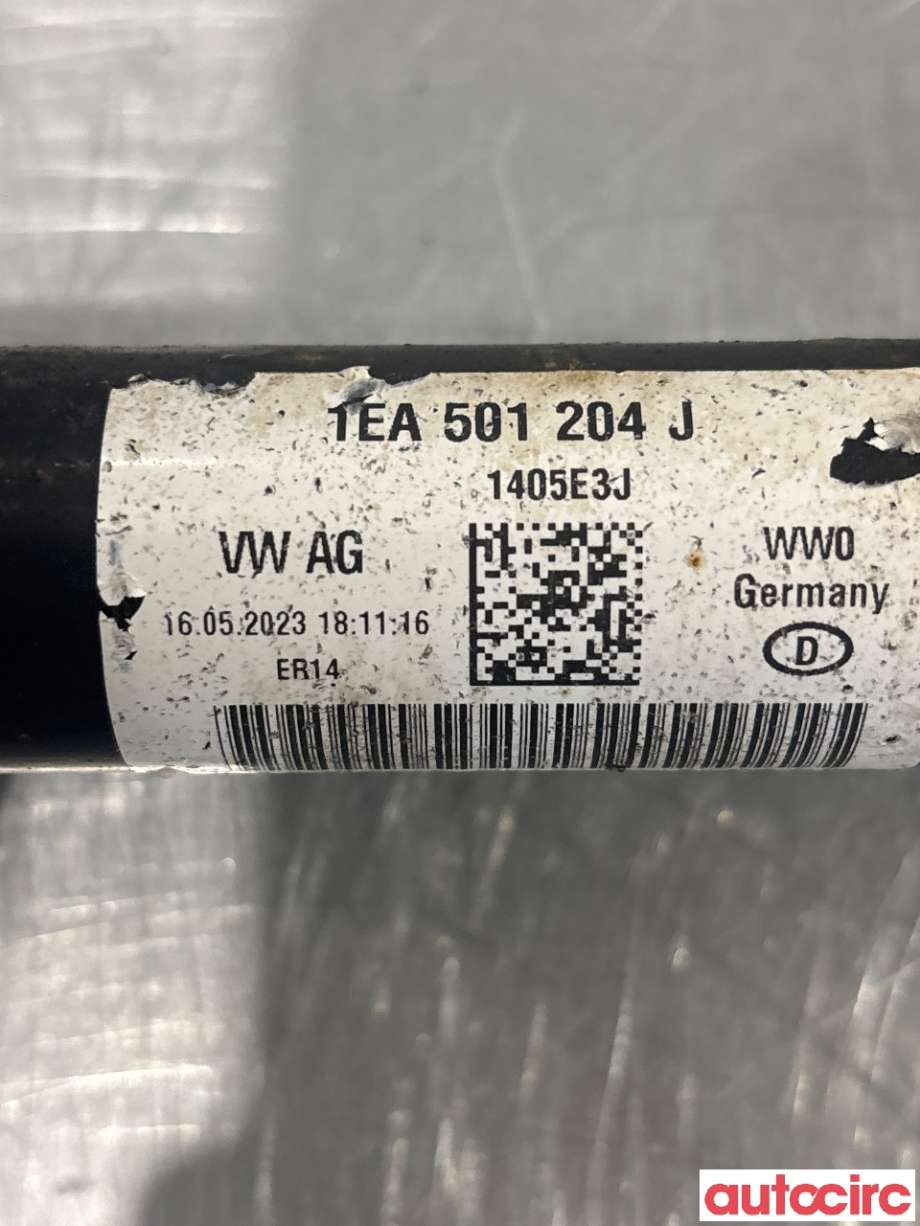 Drivaksel høyre bak, elbil til VW ID.4 2020-->>  (VOLKSWAGEN|1EA501204J|)
