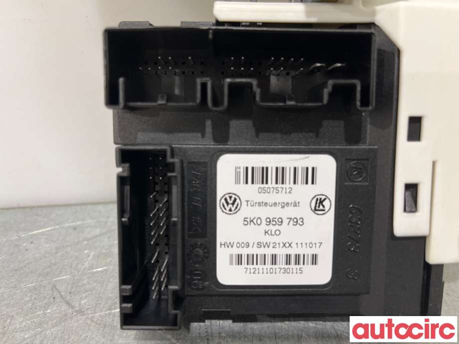 Ruteheis venstre foran til VW Caddy 2015-2020 (Type III, Fase 3)  (VOLKSWAGEN|2K5959701A|0130822509|2K5959701)