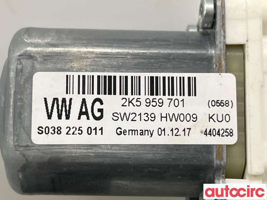 Ruteheis venstre foran til VW Caddy 2015-2020 (Type III, Fase 3)  (VOLKSWAGEN|2K5959701A|0130822509|2K5959701)