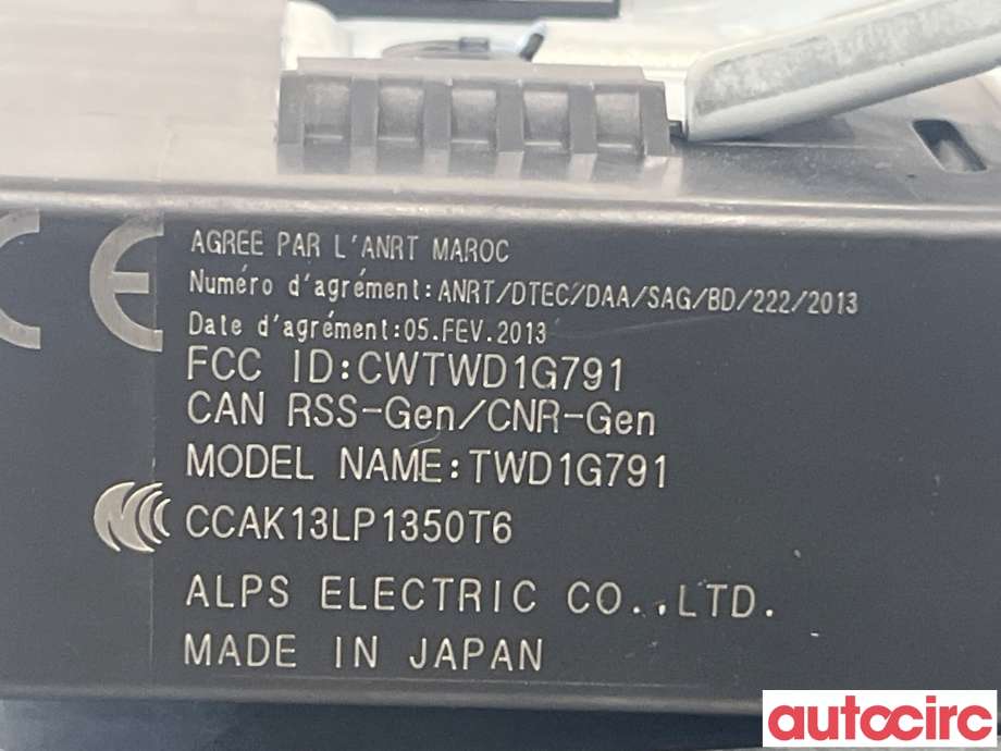 Sensor dekktrykk til Nissan Leaf 2018-->> (Type II)  (NISSAN|407404NF0A|CWTWD1G791)