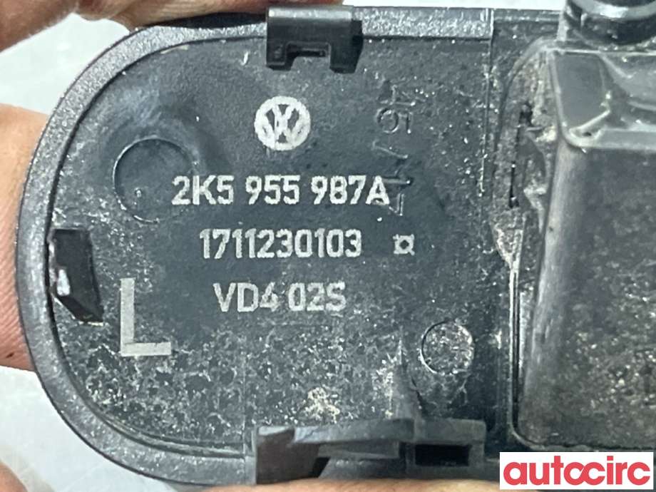 Lyktespylerdyse til VW Caddy 2015-2020 (Type III, Fase 3)  (VOLKSWAGEN|2K5955987A||2K7955986)