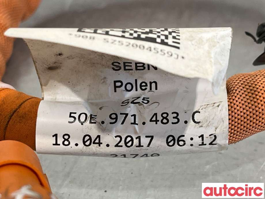 Kabel høy volt (HV) hybrid til VW e-Golf 2017-2020 (Fase 2)  (VOLKSWAGEN|5QE971483C|)