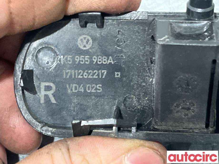 Lyktespylerdyse til VW Caddy 2015-2020 (Type III, Fase 3)  (VOLKSWAGEN|2K5955988A||2K7955986)