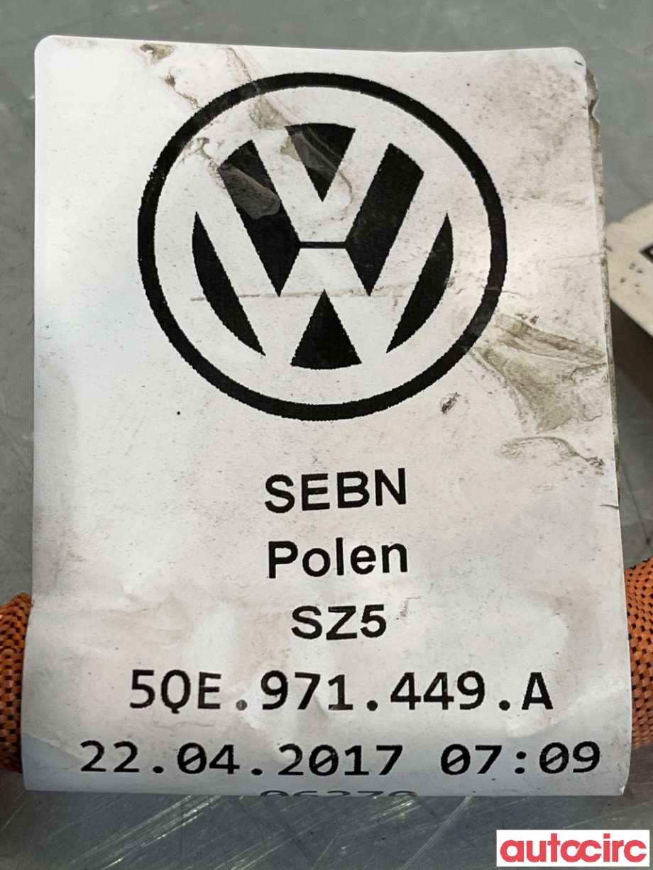 Kabel høy volt (HV) hybrid til VW e-Golf 2017-2020 (Fase 2)  (VOLKSWAGEN|5QE971449A|)