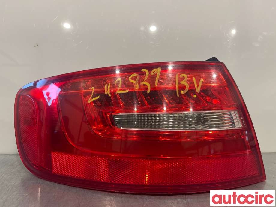 Baklykt venstre til Audi A4, 2007-2014 (Type IV) (B8) (B8) (AUDI|8K9945095D)