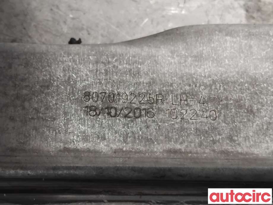 Ruteheis venstre foran til Renault Captur 2013-2020 (Type I)  (RENAULT|807019225R|9030320-C)