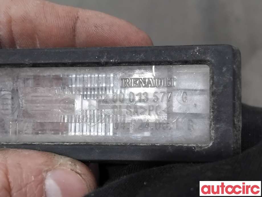 Skiltlys til Renault Captur 2013-2020 (Type I)  (RENAULT|8200013577|)