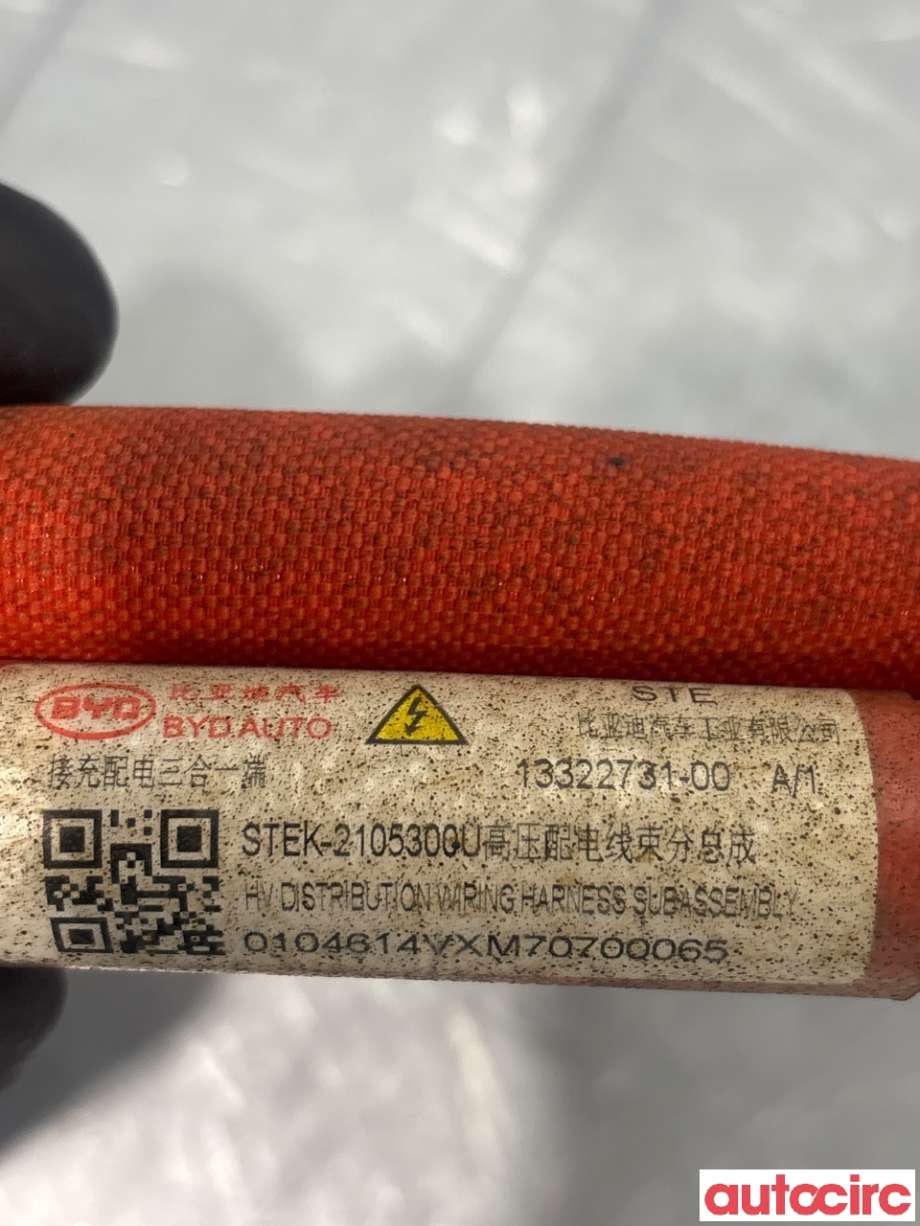 Kabel høy volt (HV) hybrid til BYD Tang 2020-->>  (BYD|STEK-2105300U|13322731-00A)