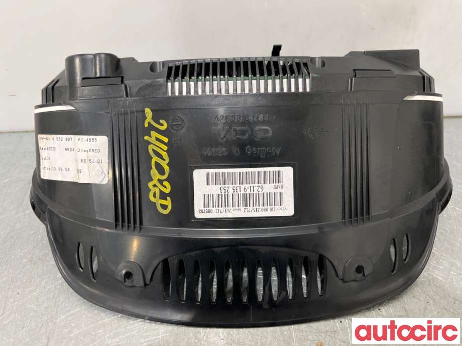 Speedometer til BMW 5-Serie 2003-2010 (E60/E61) (E60/E61) (BMW|62109194889||62119135253)