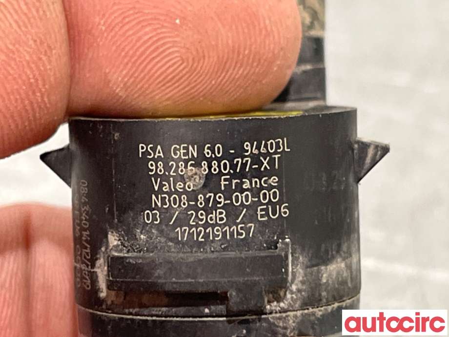 Parkeringssensor foran til Peugeot 208 2019-->> (Type II)  (PEUGEOT|1648388980|N308-879-00-00|9828688077)