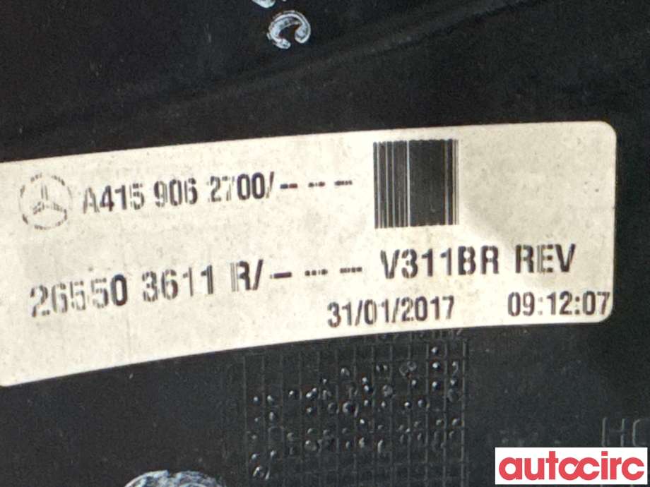 Baklykt høyre til Mercedes Citan 2012-2021 (W415) (W415) (MERCEDES|A4159062700|)
