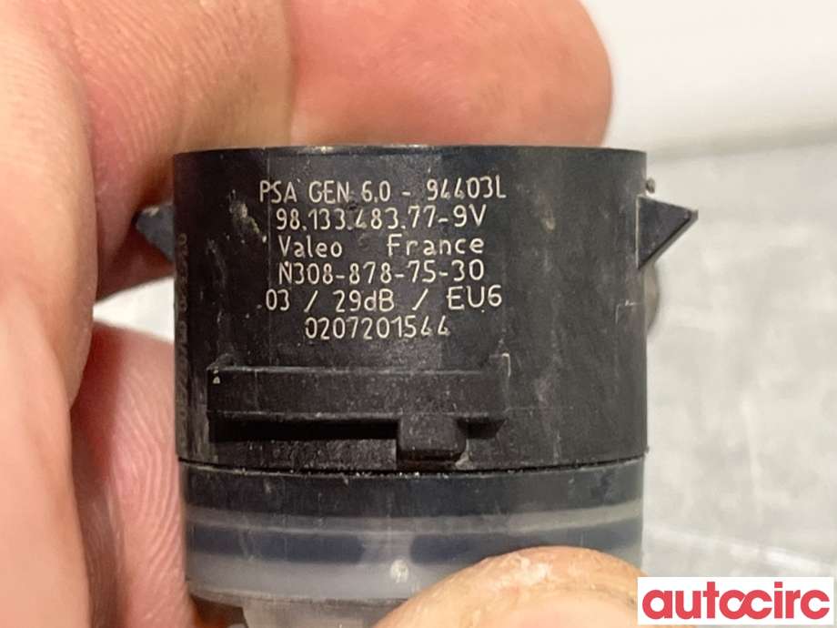 Parkeringssensor foran til Peugeot 208 2019-->> (Type II)  (PEUGEOT|1633559480|N308-787-75-30|9813348377)
