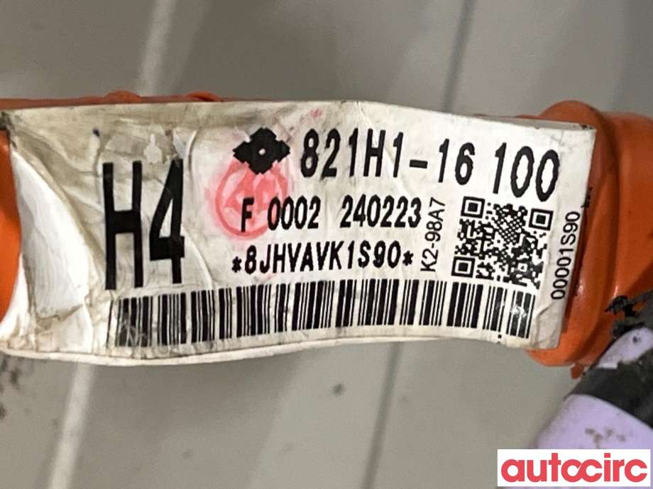 Kabel høy volt (HV) hybrid til Toyota Corolla 2019-->>  (TOYOTA|821H116100||821H1-16100)