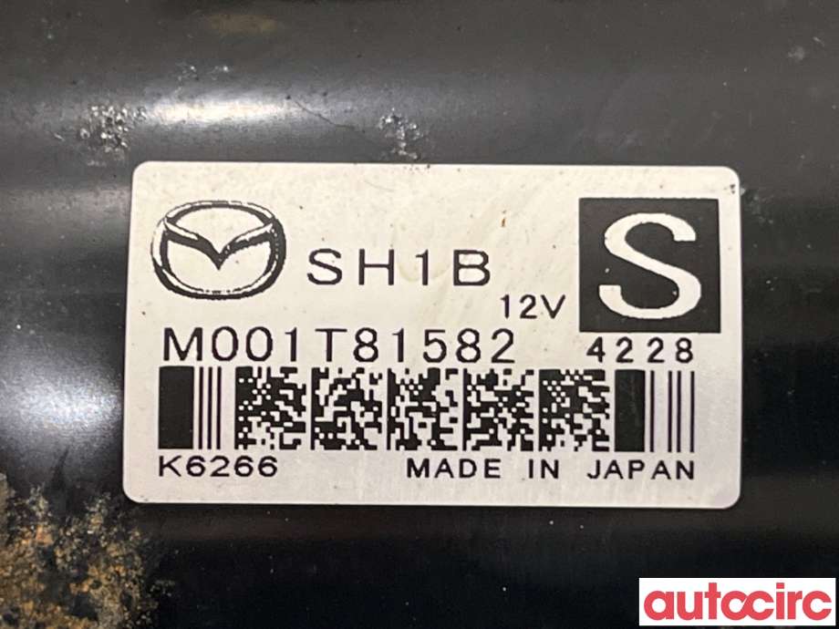 Starter diesel til Mazda CX-5 2012-2017 (Type I)  (MAZDA|SH1B-18-400|M001T81582|SH1B)