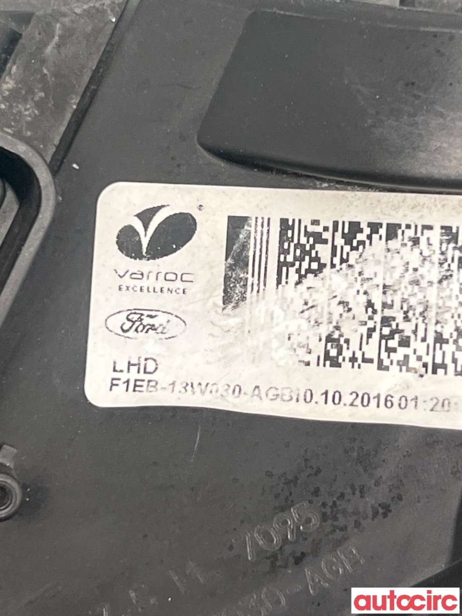 Frontlykt venstre halogen til Ford Focus 2014-2018 (Type III, Fase 2)  (FORD|2063541||F1EB-13W030-AGB)