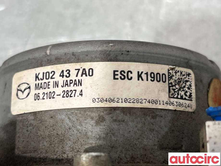 ABS sentral til Mazda CX-5 2012-2017 (Type I)  (MAZDA|KJY2-43-7A0A|062109-69323|KJ02437A0)