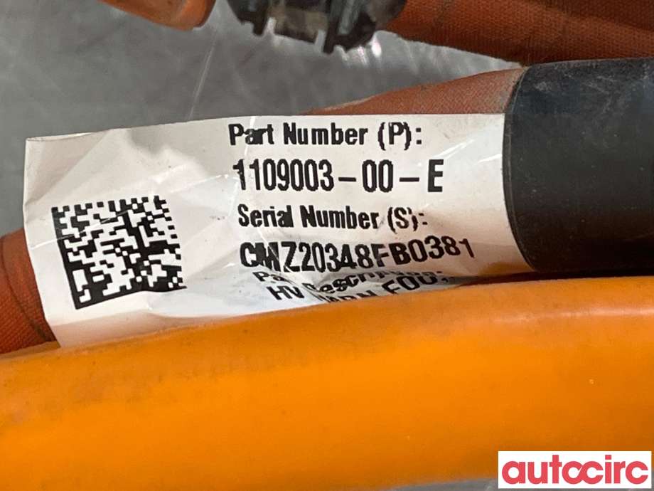 Kabel høy volt (HV) hybrid til Tesla Model Y 2021-2024 (Type I)  (TESLA|1109003-00-E)