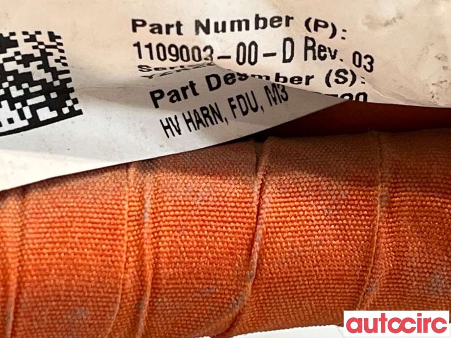 Kabel høy volt (HV) hybrid til Tesla Model 3 2018-2023 (Fase 1)  (TESLA|1109003-00-D)