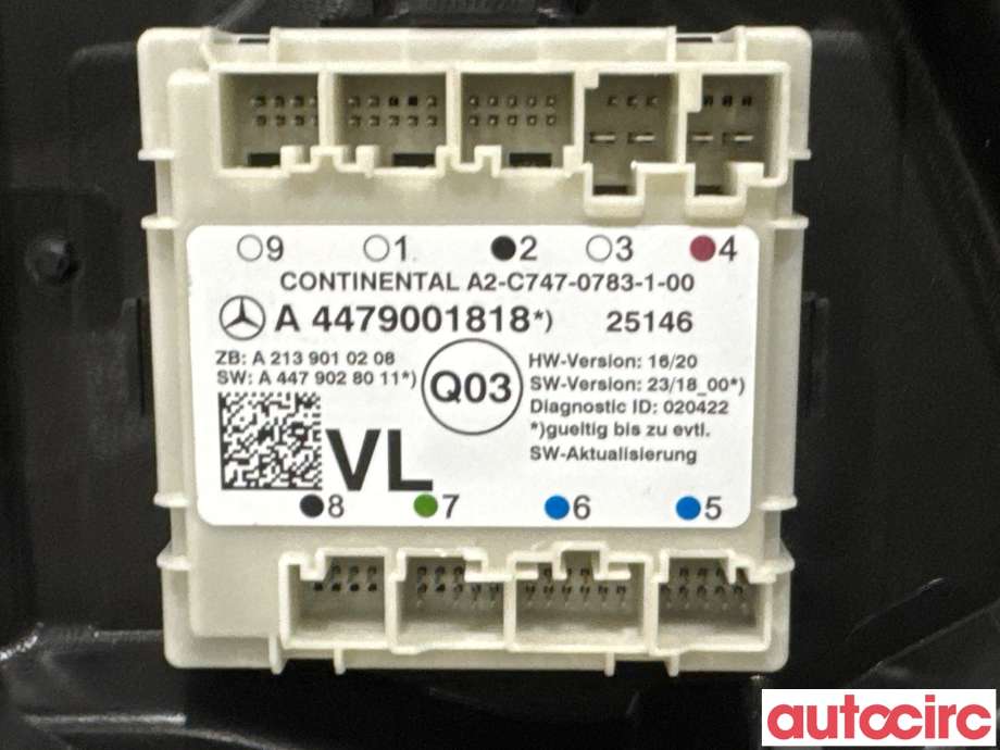 Ruteheis til Mercedes Vito 2014-->> (W447) (W447) (MERCEDES|A4477203900|)