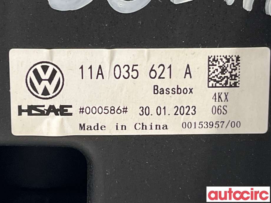 Bilstereo høyttaler til VW ID.4 2020-->>  (VOLKSWAGEN|11A035621A)