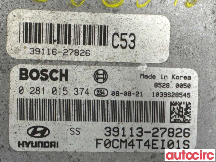 Styreenhet motor til Hyundai Santa Fe 2006-2009 (Type II, Fase 1)  (HYUNDAI|3911327826||39113-27826)