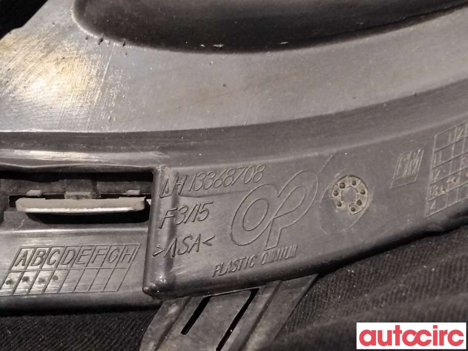 Frontlyktehus til Opel Astra J 2010-2015  (OPEL|13387224||13368708)