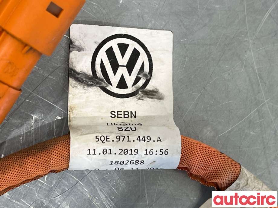 Kabel høy volt (HV) hybrid til VW e-Golf 2017-2020 (Fase 2)  (VOLKSWAGEN|5QE971449A|)
