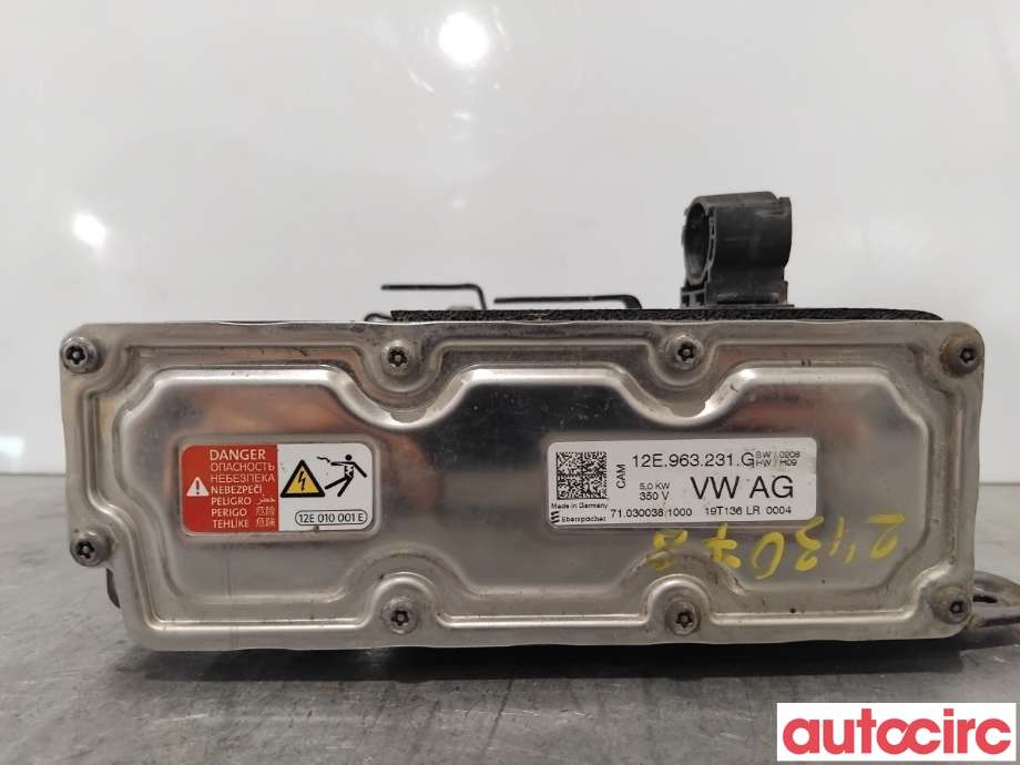 Motorvarmer elektrisk til VW e-Golf 2017-2020 (Fase 2)  (VOLKSWAGEN|5QE819013AD|710300381000|12E963231G)