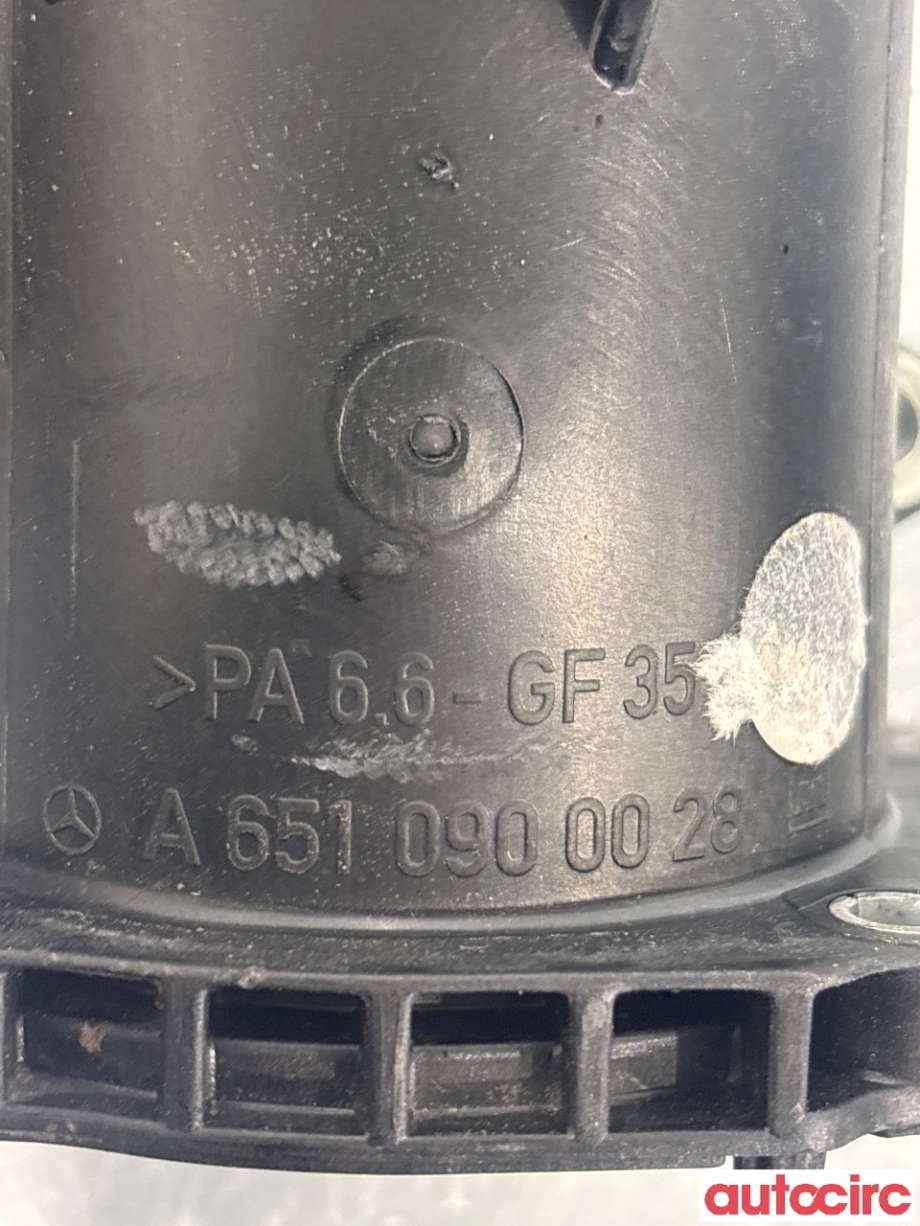 Turbo rør til Mercedes E-Klasse 2009-2013 (Fase 1) (W212) (W212) (MERCEDES|A6510900028|)
