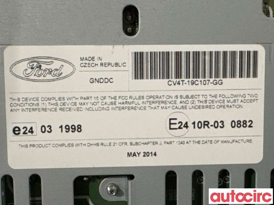 Bilstereo navigasjon til Ford Kuga 2013-2019  (FORD|2112788||CV4T-19C107-GG)