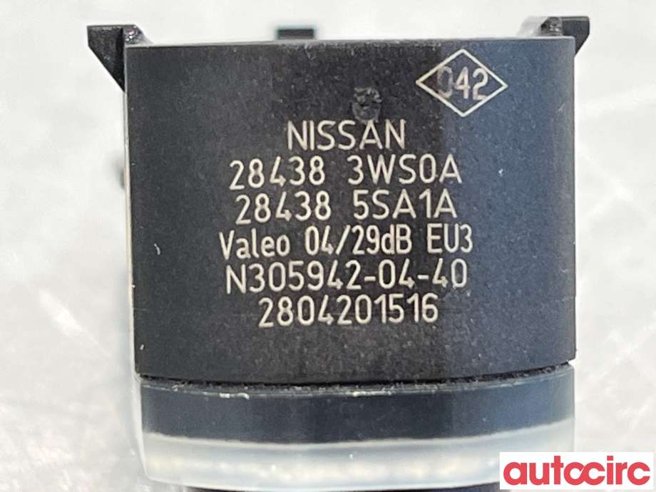 Parkeringssensor bak til Nissan Leaf 2018-->> (Type II)  (NISSAN|284385SA1A|284383WS0A|2804201516)