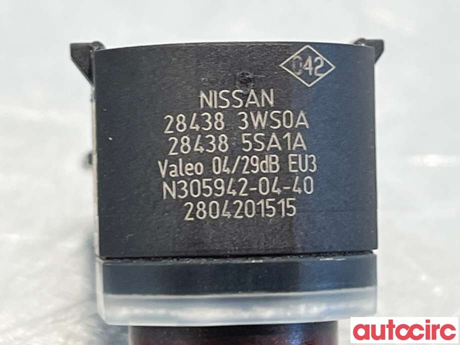 Parkeringssensor bak til Nissan Leaf 2018-->> (Type II)  (NISSAN|284385SA1A|284383WS0A|2804201516)