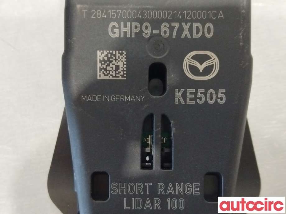 Sensor radar til Mazda CX-5 2012-2017 (Type I) (MAZDA|GHP9-67-XD0B|GHP9-67XD0)