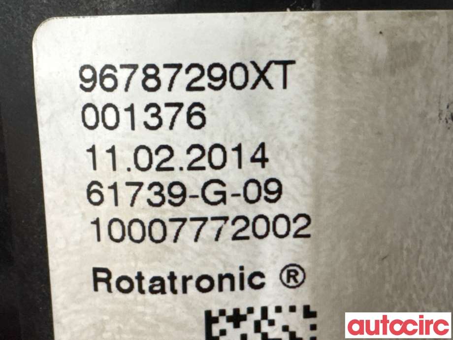 Bryter diverse til Citroën Berlingo 2019-->> (Type III)  (CITROEN|NO NUMBER|10007772002|96787290XT)