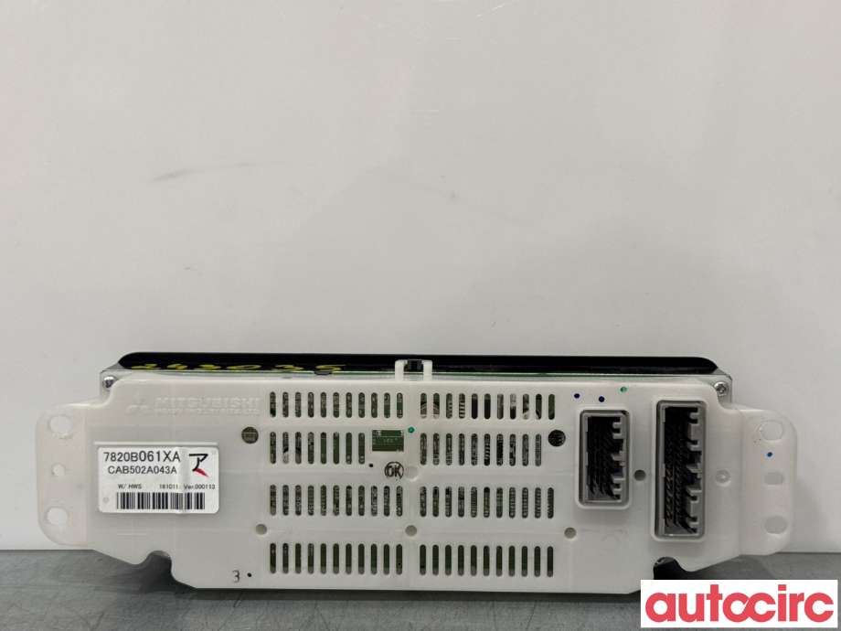 Varmeapparat betjening til Mitsubishi Outlander 2015-->> (Type III, Fase 2)  (MITSUBISHI|7820B061XA|CAB502A043A)