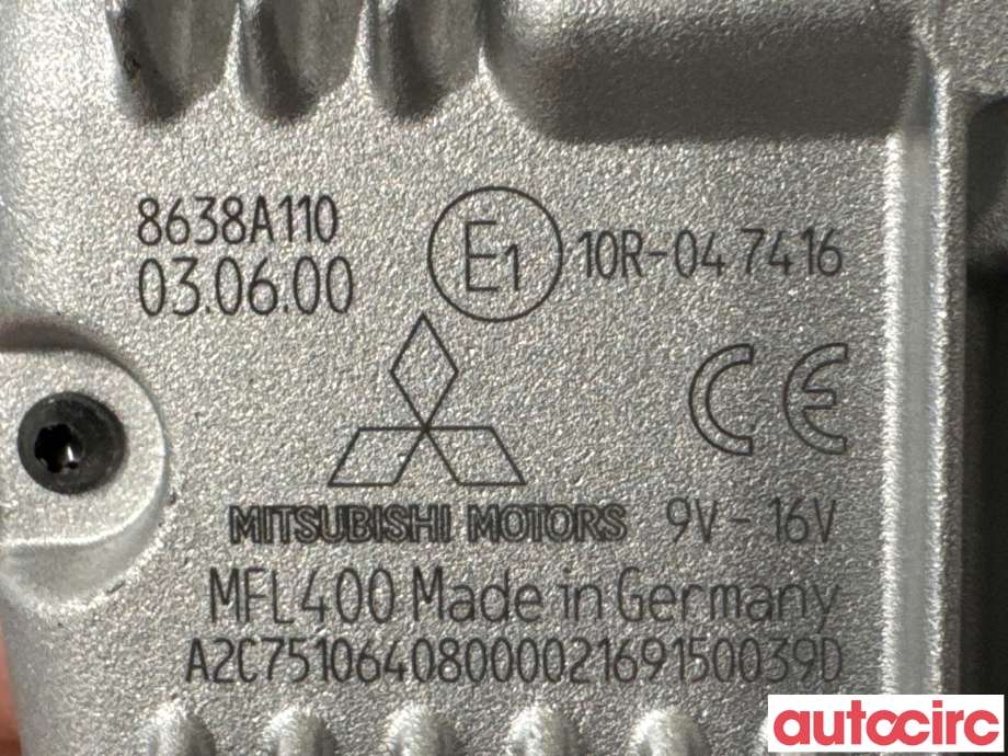 Kamera til Mitsubishi Outlander 2015-->> (Type III, Fase 2)  (MITSUBISHI|8638A301||8638A110)