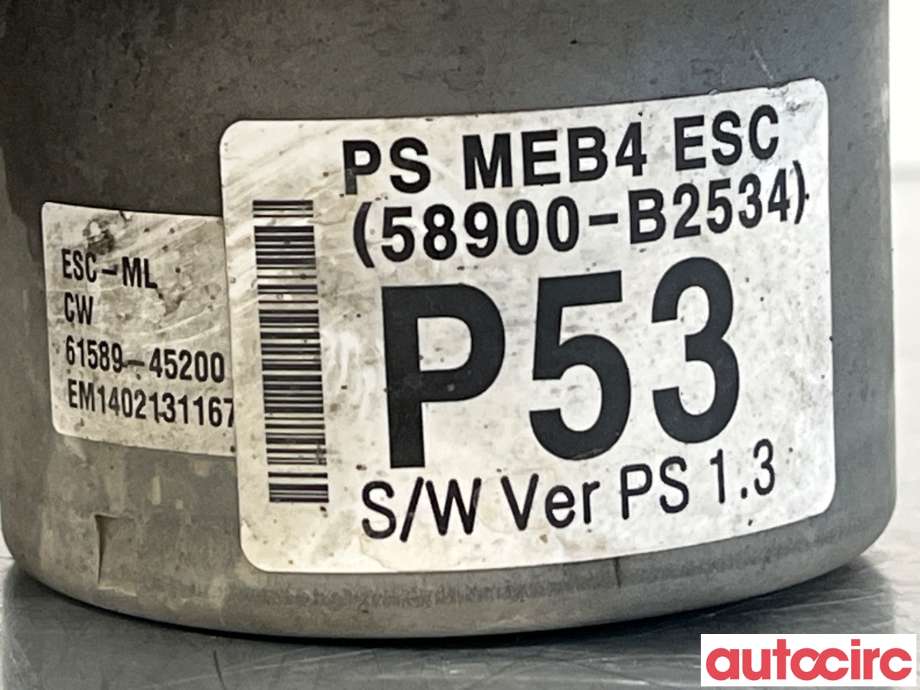 ABS sentral til Kia Soul 2014-2019 (Type II) (KIA|58920B2534||58900-B2534)